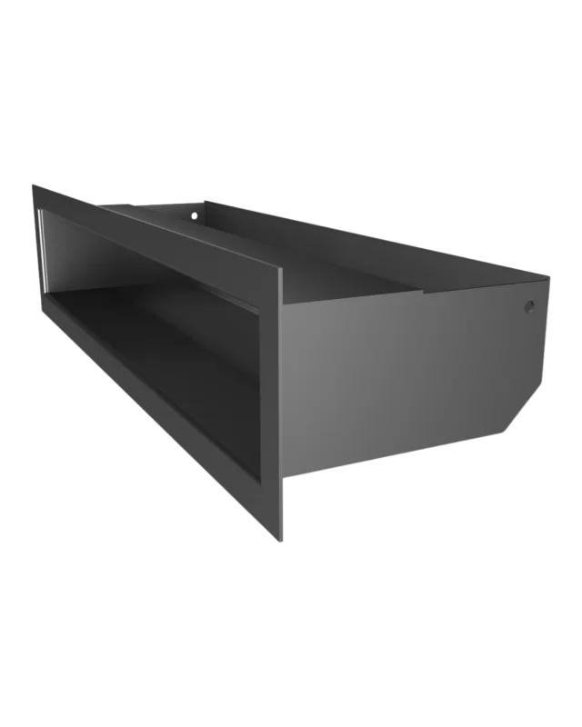 Grila semineu LUFT 9x40 Grafit