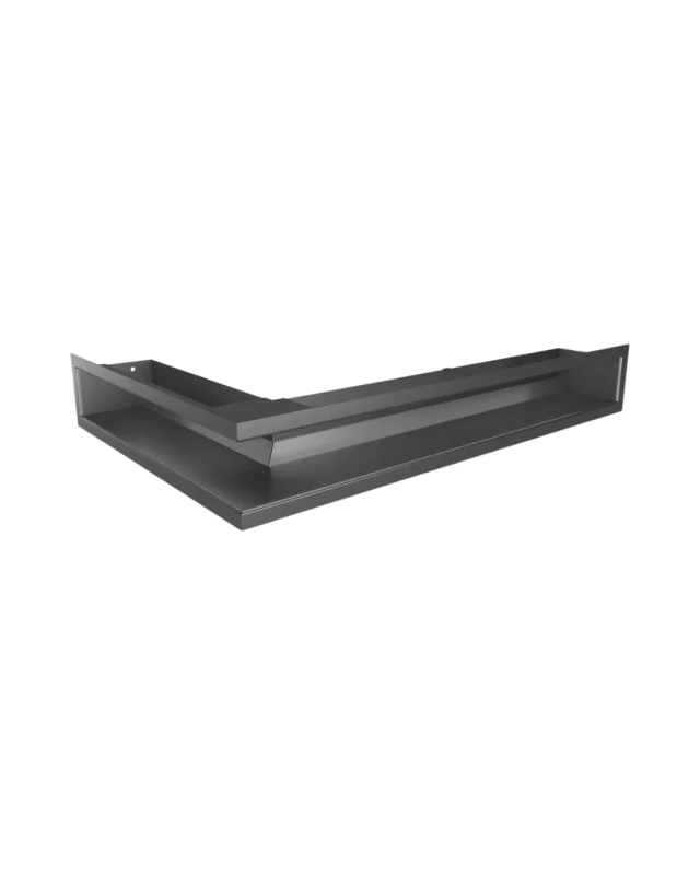 LUFT TD 9x60x40 Grafit - Grila semineu pe colt