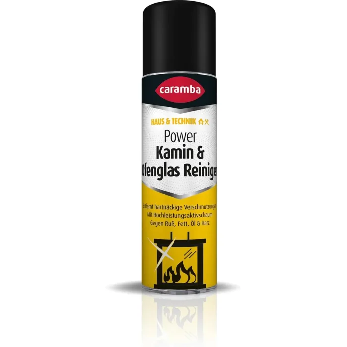 caramba-power-kamin-main-image Spuma pentru curatare geam semineu - CARAMBA Germania - imagine 1