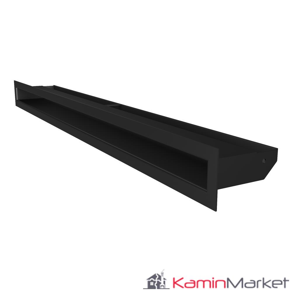 Grille de cheminée LUFT 9x40 blanc Slim