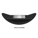 Șemineu cu bioetanol Rave de sine stătător Rezervor 0,6 l - imagine 3