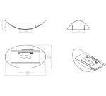 Șemineu cu bioetanol Rave de sine stătător Rezervor 0,6 l - imagine 8