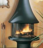 Șemineu suspendat JC Bordelet Zelia 908 wall-mounted - imagine 3