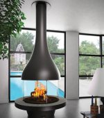 Șemineu suspendat JC Bordelet Alexia 995 Central - imagine 2