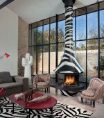 Șemineu Suspendat JC Bordelet EVA 992 Central - imagine 14