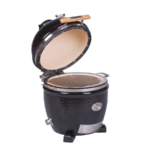 Grill ceramic cu cărbuni Monolith JUNIOR Pro Serie 2.0 negru