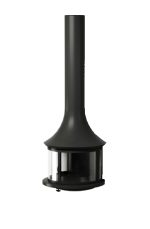 Șemineu suspendat JC Bordelet LEA 998 wall-mounted