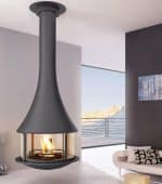 Șemineu suspendat JC Bordelet Zelia 908 - imagine 2