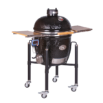 Grill ceramic cu cărbuni Monolith CLASSIC BBQ Guru-Serie 2.0 negru cu suport metalic - imagine 8