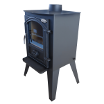 Șemineu pe lemne Verso 1 LL CID – 7,5 kW - imagine 3