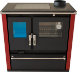 Sobă de gătit pe lemne Verso CS Plus Inox Ceramic – 7,7 kW - imagine 6