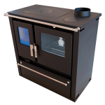 Sobă de gătit pe lemne Verso CS Plus Inox – 7,7 kW - imagine 3