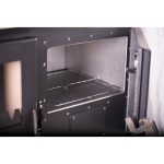 Sobă de gătit pe lemne Verso CS Plus Inox Ceramic – 7,7 kW - imagine 8