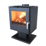 Semineu pe lemne Verso Rheia P, 5 kW - imagine 2