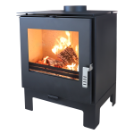 Șemineu pe lemne Verso Rheia L, 5 kW - imagine 2