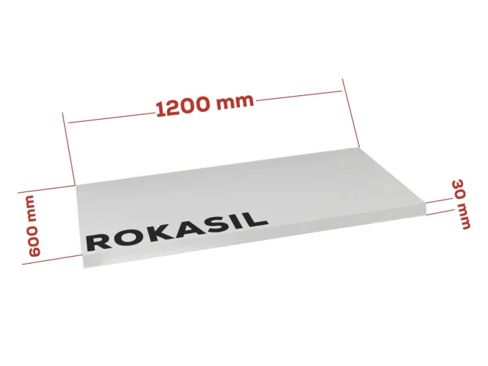 Placa silicat de calciu ROKASIL cu 30 mm grosime si dimensiuni 600/1200 mm - imagine 2