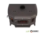 Soba pe lemne KAWMET P7, cu plita pentru gatit, 10.5 kW, LB ECO - Stanga - imagine 3