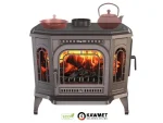 Soba pe lemne KAWMET P7, cu plita pentru gatit, 10.5 kW, PB ECO - Dreapta