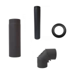 Pachet burlane negre - Diametru 150mm