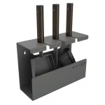 SAVEN Set 1S Negru – set unelte șemineu, 3 piese - imagine 2