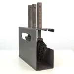 SAVEN Set 1S Negru – set unelte șemineu, 3 piese - imagine 12