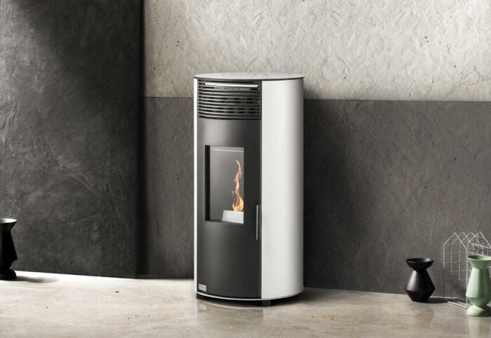 Șemineu pe peleți TEBA TP-08 Air Pellet, 10 kW - imagine 1