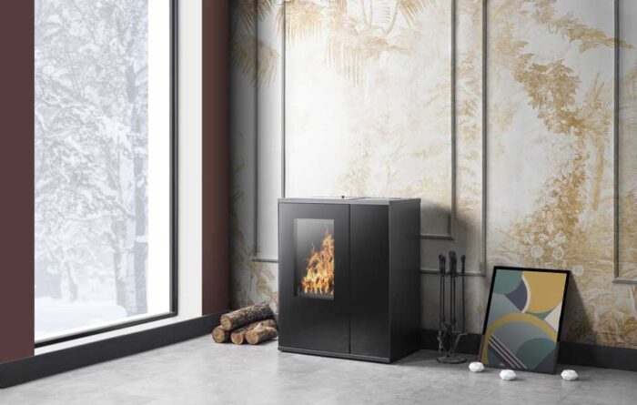 Termosemineu pe peleți și lemn Teba TP-30 Hydro Pellet, 29,2 kW - imagine 1