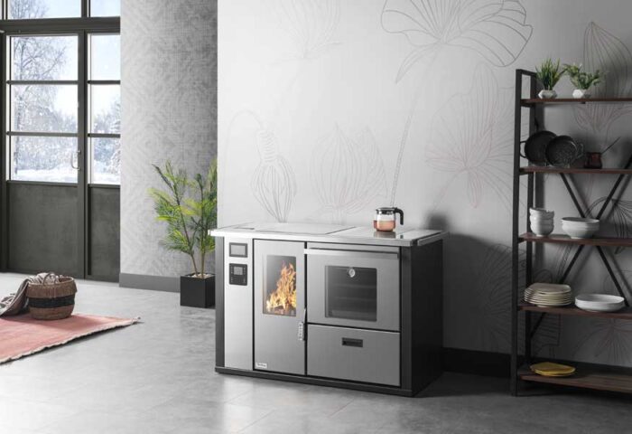 Termosobă pe peleți și lemn Teba TPW-23 Hydro Pellet, 22,4 kW - imagine 1