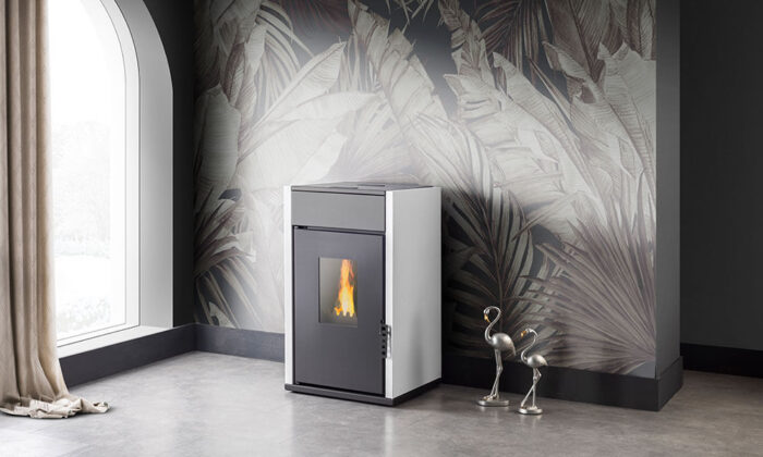 Termosemineu pe peleți și lemn Teba TP-12 Hydro Pellet, 11,4 kW - imagine 1