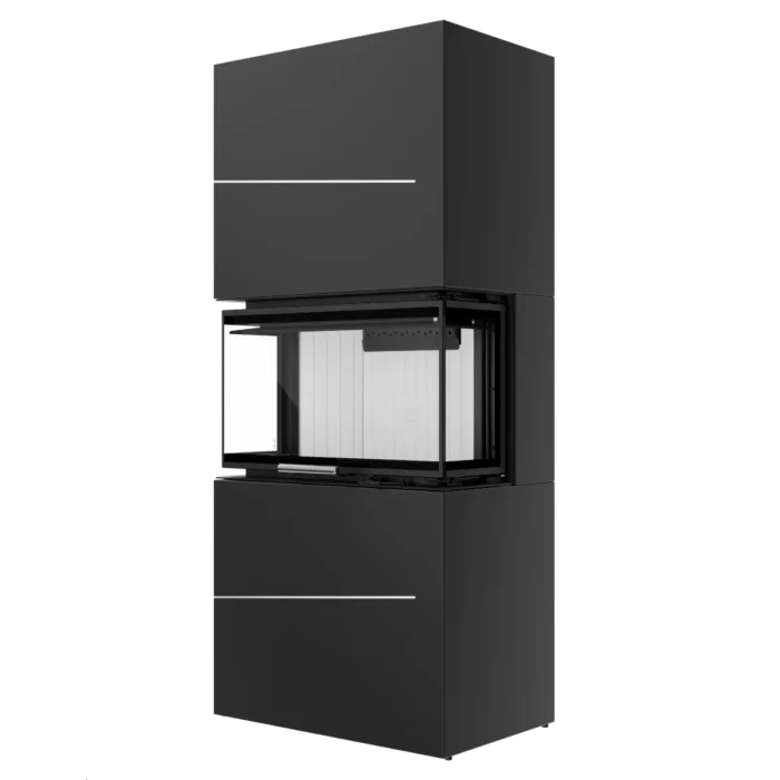 Șemineu pe lemne Hitze ALBERO AL9C.HD BOX/D, 9 kW - imagine 2
