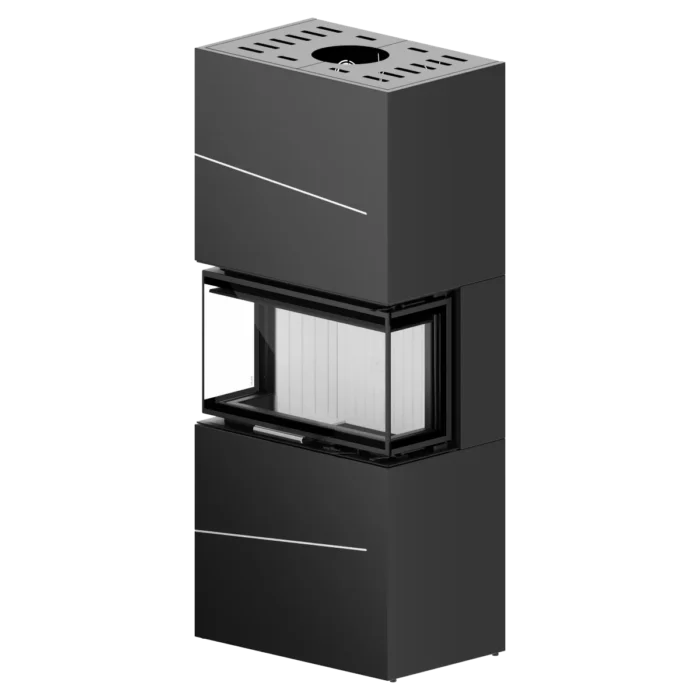Șemineu pe lemne Hitze ALBERO AL9C.HD BOX/D, 9 kW - imagine 3