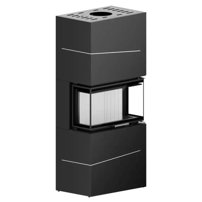 Șemineu pe lemne Hitze ALBERO AL9C.HD BOX/D, 9 kW - imagine 1